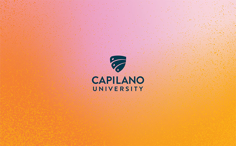 CapU's logo with 2025 brand colours.