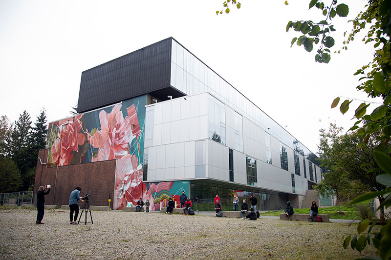 The Nat & Flora Bosa Centre for Film & Animation at CapU.